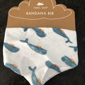 Angel Dear Whale Bandana Bib